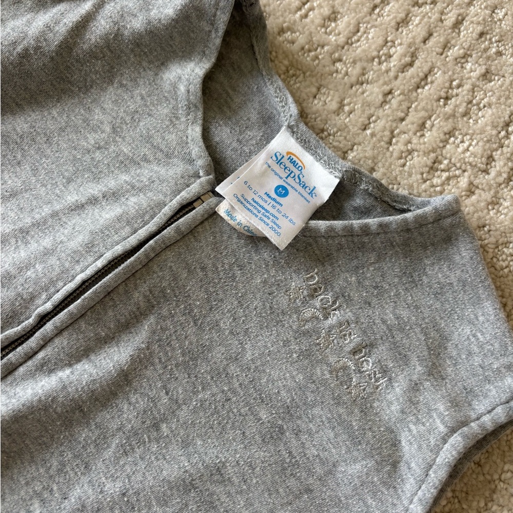 Halo SleepSack Gray Wearable Blanket